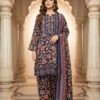 3 Piece Khaddar Suit (Stitched)