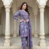 3 Piece khaddar Suit (Stitched) - Image 3